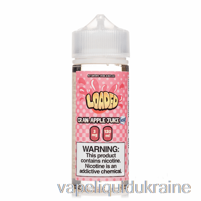 Vape Ukraine ICED CRAN APPLE - Loaded E-Liquid - Ruthless - 120mL 3mg